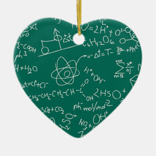 Adorno De Cerámica Garabatos de la química
