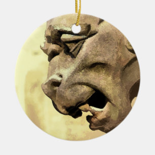 ADORNO DE CERÁMICA GARGOYLE