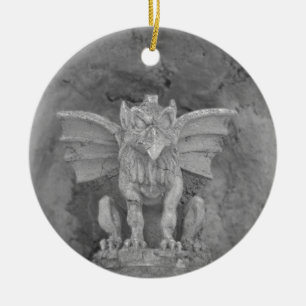 Adorno De Cerámica Gargoyle