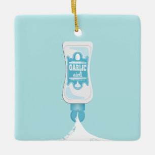 Adorno De Cerámica Garlic Aioli