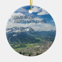 Garmisch-Partenkirchen Bavaria Alps Panorama Regal