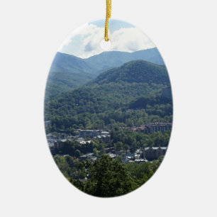 Adorno De Cerámica Gatlinburg