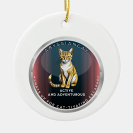 Adorno De Cerámica Gato abisal