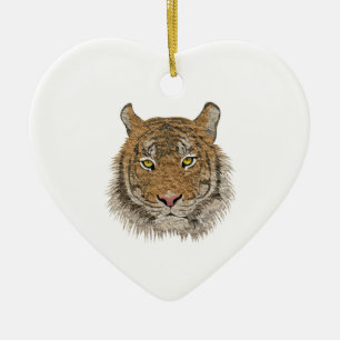 Adorno De Cerámica Gato/ Animal/ Leopardo/ Cubo Cougar/ Tigres/ León