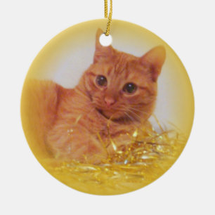 Adorno De Cerámica Gato de la chispa