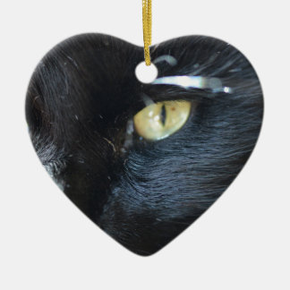 Adorno De Cerámica Gato que le observa