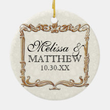 Gatsby Art Deco Nouveau Lace Faux Gold Tulip