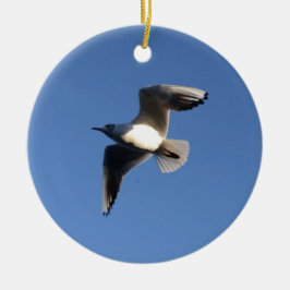 Adorno De Cerámica Gaviota pequeña