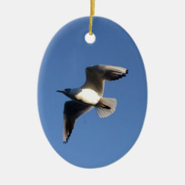 Adorno De Cerámica Gaviota pequeña