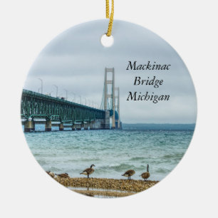 Adorno De Cerámica Geese En Mighty Mac