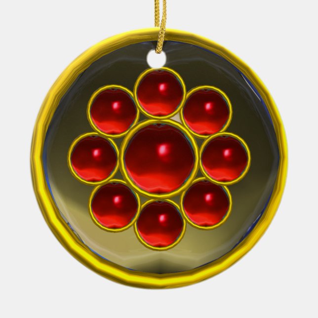 ADORNO DE CERÁMICA GEMSTONE MON (Frente)