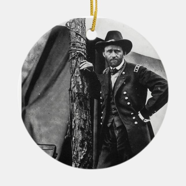 Adorno De Cerámica General Grant (Frente)