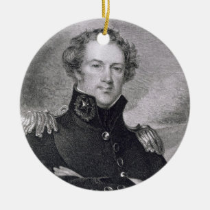 Adorno De Cerámica General importante Alexander Macomb (1782-1842),