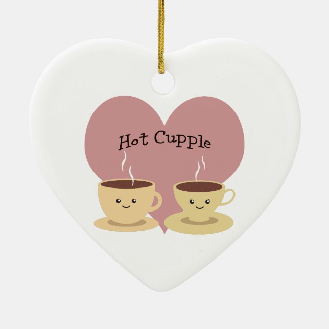 Adorno De Cerámica ¡Gente caliente! (Atrás)