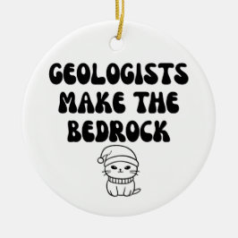 Adorno De Cerámica Geólogo gracioso