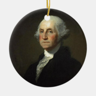 Adorno De Cerámica George Washington