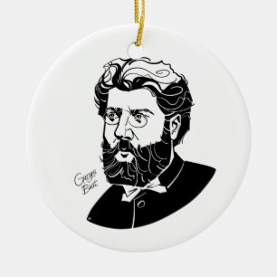 Adorno De Cerámica Georges Bizet