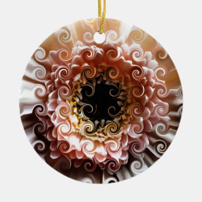 ADORNO DE CERÁMICA GERBERAS (Frente)