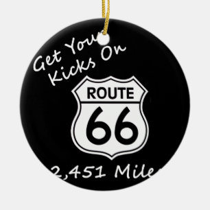 Adorno De Cerámica get_your_kicks on US Route 66