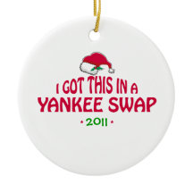 Gift Yankee Swap - Santa Hat