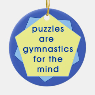 Adorno De Cerámica Gimnasia mental