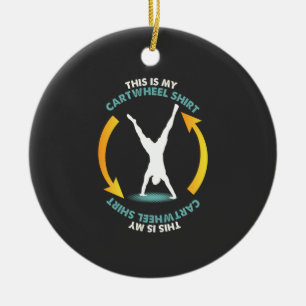 Adorno De Cerámica Gimnasia - Mi Camiseta de Voltereta