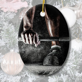 Adorno De Cerámica Gimnasio de fuerza Halterofilia Gimnasio