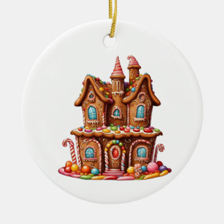 Adorno De Cerámica GingerBread Fall Vibes Ornaments 
