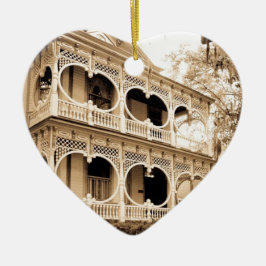 Adorno De Cerámica Gingerbread House - Savannah, GA