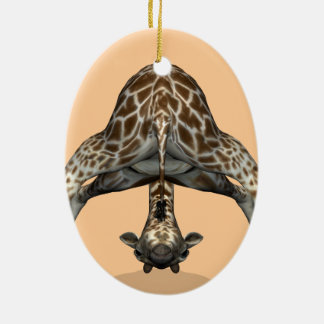 Adorno De Cerámica Girafa flexible