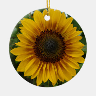 Adorno De Cerámica Girasol
