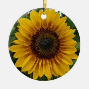 Adorno De Cerámica Girasol