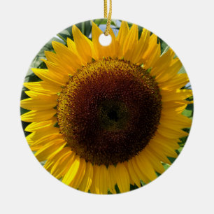Adorno De Cerámica Girasol