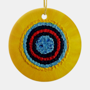 Adorno De Cerámica Girasol de Matthew del equipo para el autismo