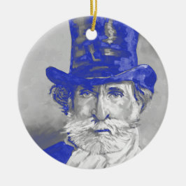 Adorno De Cerámica Giuseppe Verdi