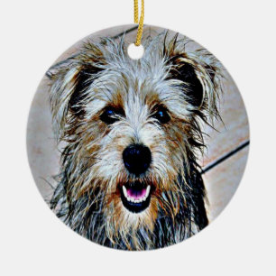Adorno De Cerámica Glen of Imaal Terrier