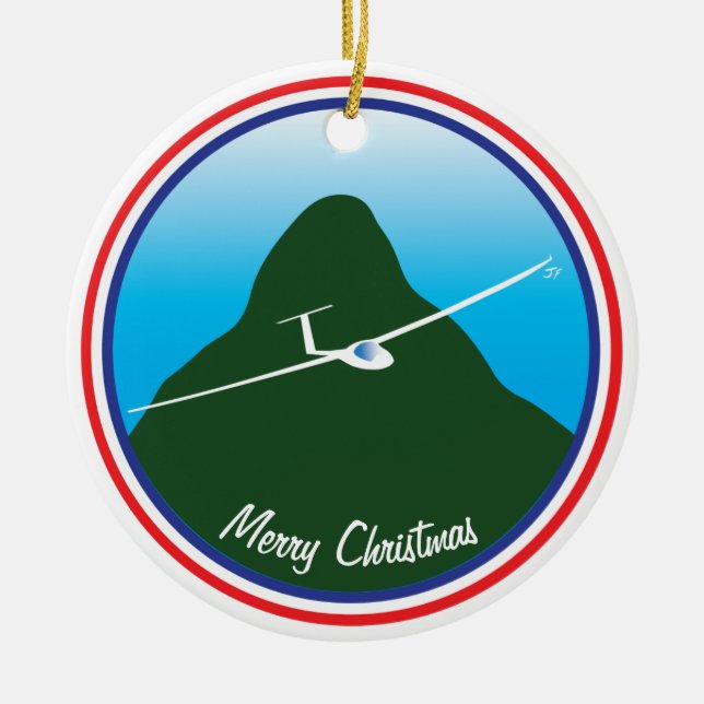 Adorno De Cerámica Glider (Frente)