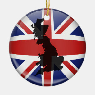 Adorno De Cerámica Globo BRITÁNICO