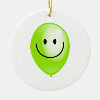 Adorno De Cerámica Globo verde de Smilie