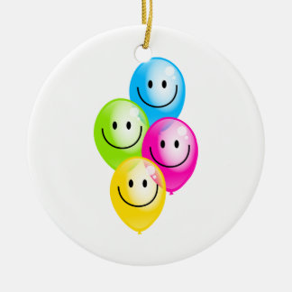 Adorno De Cerámica Globos de Smilie