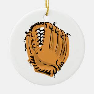Adorno De Cerámica Glove de béisbol