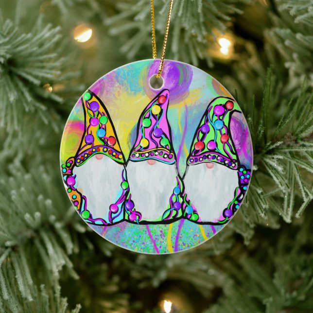 ADORNO DE CERÁMICA GNOME (Árbol)