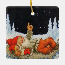 Adorno De Cerámica Gnomes de Jenny Nystrom