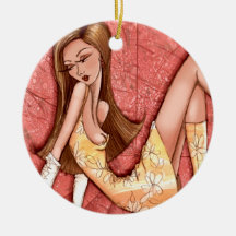 Go-Go Chica Moda Decorativo Arte Original