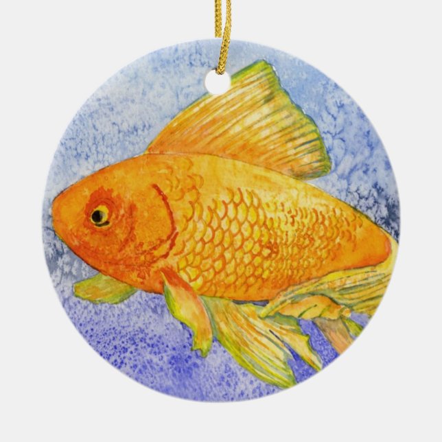 Adorno De Cerámica Goldie (Frente)
