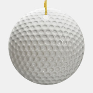 Adorno De Cerámica Golf Ball Sport