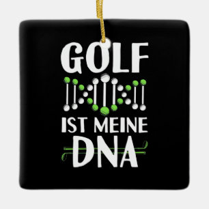 Adorno De Cerámica Golf Es Mi ADN