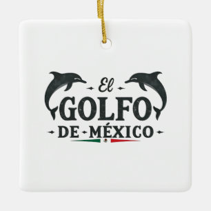Adorno De Cerámica Golfo Americano de México