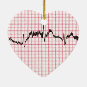 Adorno De Cerámica Golpe de corazón III