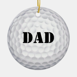 Adorno De Cerámica ¡Golpearía eso! Pelota de golf